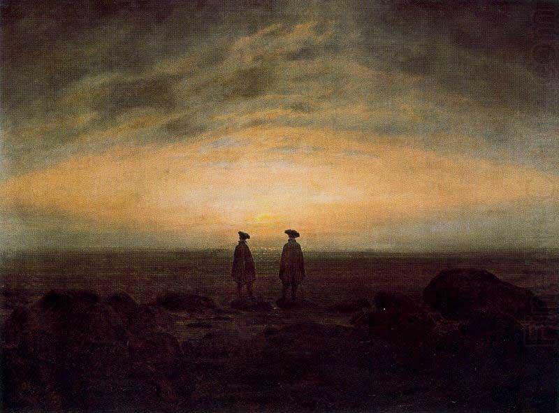 Two Men by the Sea, Caspar David Friedrich